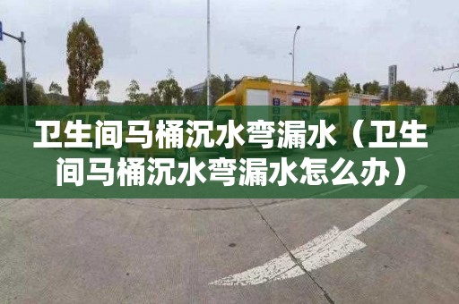 卫生间马桶沉水弯漏水（卫生间马桶沉水弯漏水怎么办）