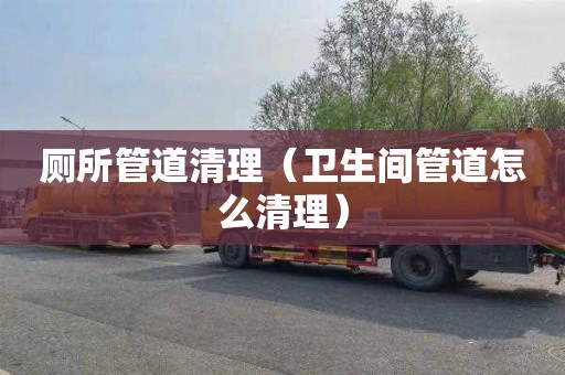 厕所管道清理（卫生间管道怎么清理）