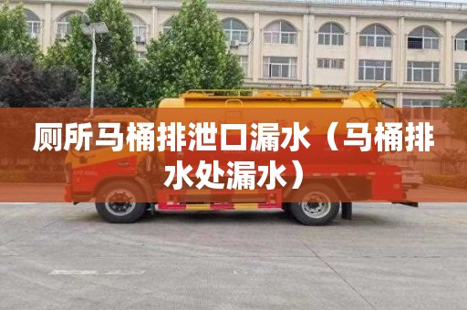 厕所马桶排泄口漏水（马桶排水处漏水）