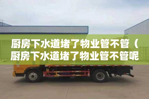 厨房下水道堵了物业管不管（厨房下水道堵了物业管不管呢）