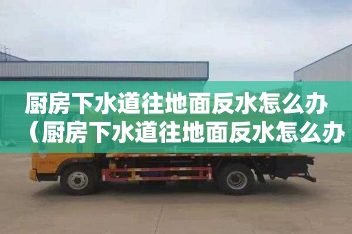 厨房下水道往地面反水怎么办（厨房下水道往地面反水怎么办呢）