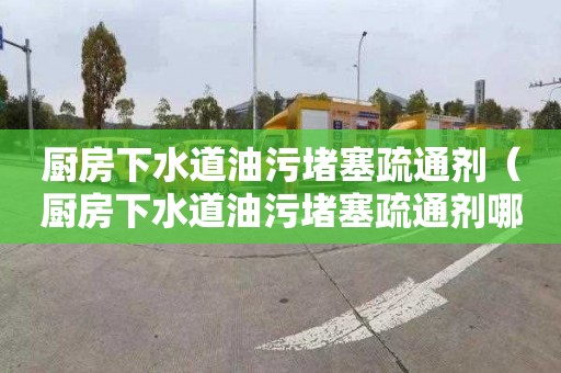 厨房下水道油污堵塞疏通剂（厨房下水道油污堵塞疏通剂哪个好）