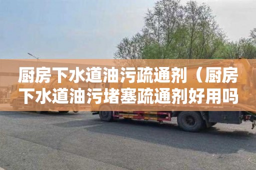 厨房下水道油污疏通剂（厨房下水道油污堵塞疏通剂好用吗?）