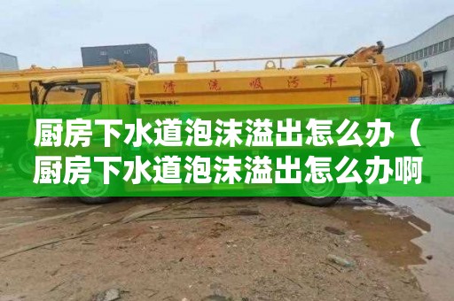 厨房下水道泡沫溢出怎么办（厨房下水道泡沫溢出怎么办啊）