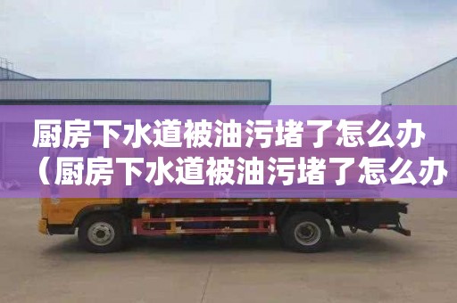 厨房下水道被油污堵了怎么办（厨房下水道被油污堵了怎么办妙招）
