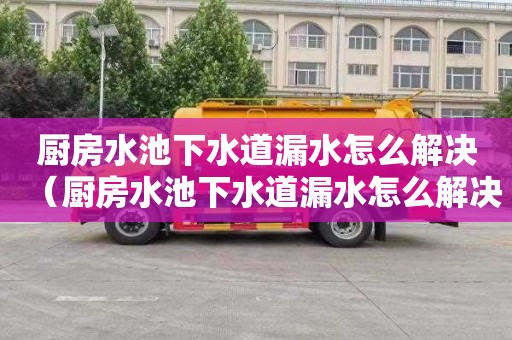 厨房水池下水道漏水怎么解决（厨房水池下水道漏水怎么解决视频）