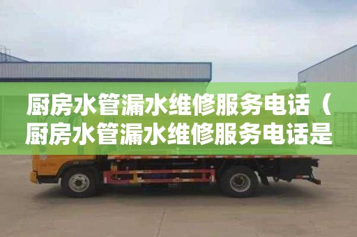 厨房水管漏水维修服务电话（厨房水管漏水维修服务电话是多少）