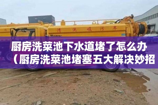 厨房洗菜池下水道堵了怎么办（厨房洗菜池堵塞五大解决妙招）