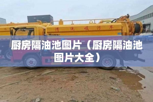 厨房隔油池图片（厨房隔油池图片大全）