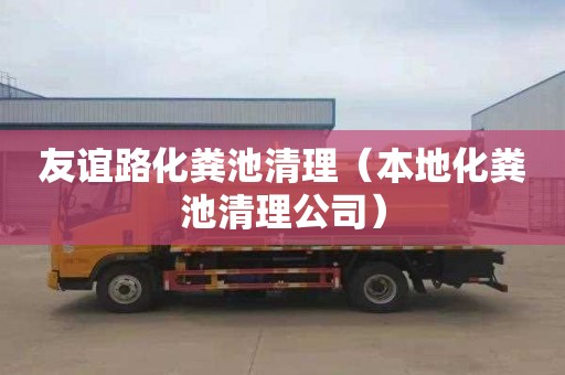 友谊路化粪池清理（本地化粪池清理公司）