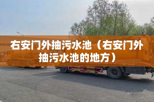 右安门外抽污水池（右安门外抽污水池的地方）