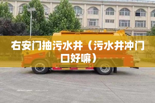 右安门抽污水井（污水井冲门口好嘛）
