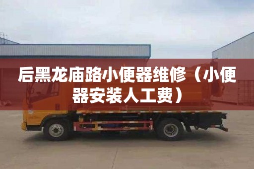 后黑龙庙路小便器维修（小便器安装人工费）