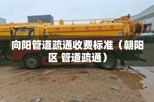 向阳管道疏通收费标准（朝阳区 管道疏通）