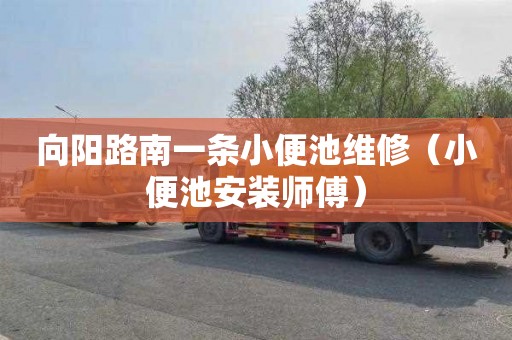 向阳路南一条小便池维修（小便池安装师傅）