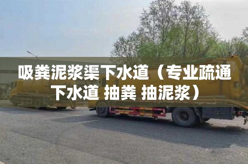 吸粪泥浆渠下水道（专业疏通下水道 抽粪 抽泥浆）