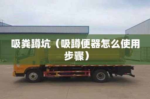吸粪蹲坑（吸蹲便器怎么使用 步骤）