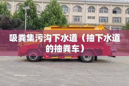 吸粪集污沟下水道（抽下水道的抽粪车）