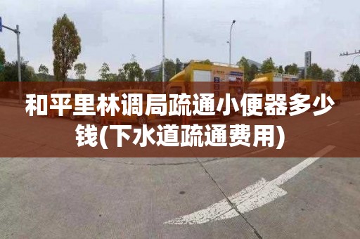 和平里林调局疏通小便器多少钱(下水道疏通费用)