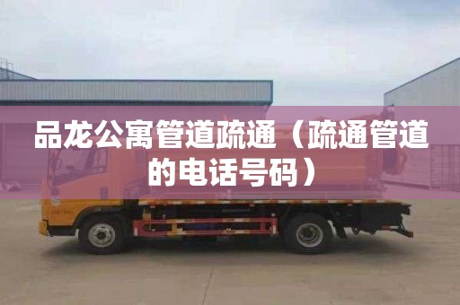 品龙公寓管道疏通（疏通管道的电话号码）