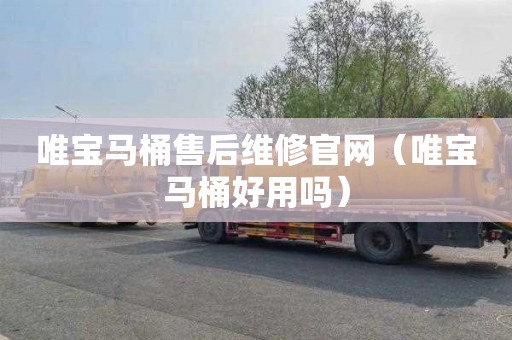 唯宝马桶售后维修官网（唯宝马桶好用吗）