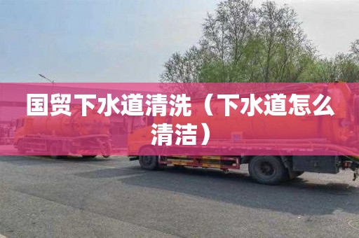 国贸下水道清洗（下水道怎么清洁）