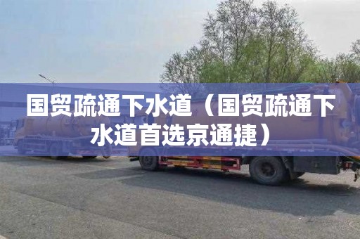国贸疏通下水道（国贸疏通下水道首选京通捷）