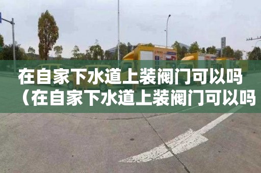 在自家下水道上装阀门可以吗（在自家下水道上装阀门可以吗安全吗）