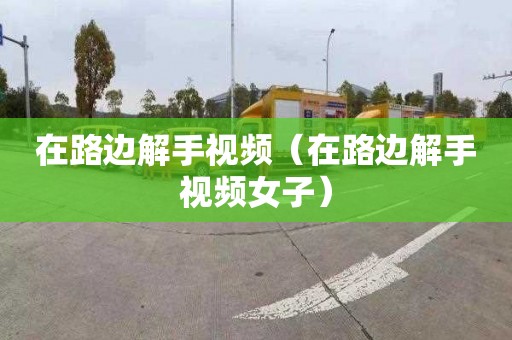 在路边解手视频（在路边解手视频女子）