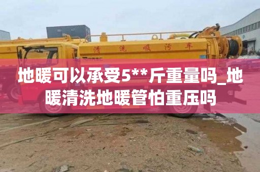 地暖可以承受5**斤重量吗_地暖清洗地暖管怕重压吗