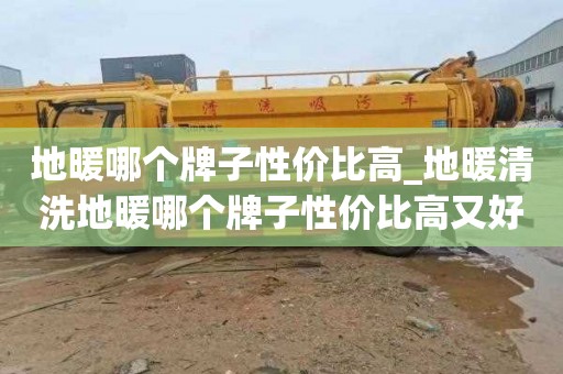 地暖哪个牌子性价比高_地暖清洗地暖哪个牌子性价比高又好用