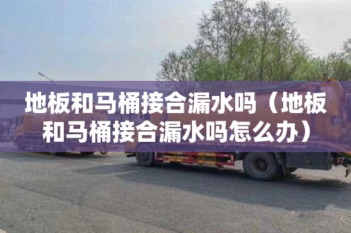 地板和马桶接合漏水吗（地板和马桶接合漏水吗怎么办）