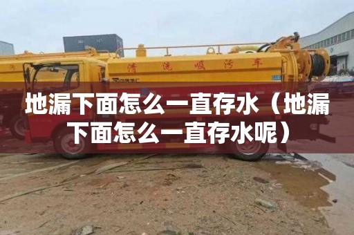 地漏下面怎么一直存水（地漏下面怎么一直存水呢）