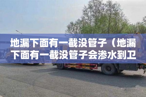 地漏下面有一截没管子（地漏下面有一截没管子会渗水到卫生间外墙吗）
