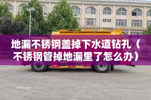 地漏不锈钢盖掉下水道钻孔（不锈钢管掉地漏里了怎么办）