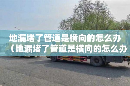 地漏堵了管道是横向的怎么办（地漏堵了管道是横向的怎么办呢）