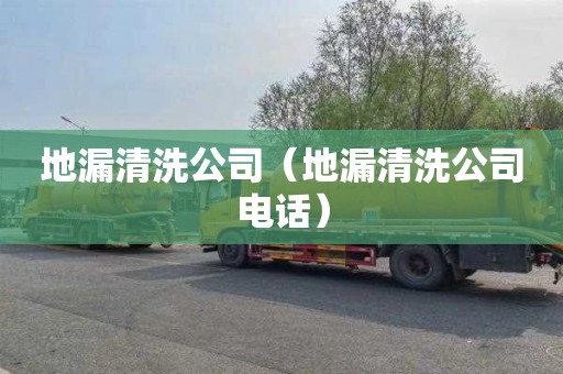 地漏清洗公司（地漏清洗公司电话）
