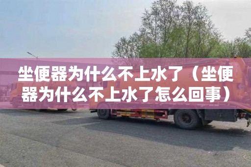 坐便器为什么不上水了（坐便器为什么不上水了怎么回事）