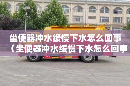 坐便器冲水缓慢下水怎么回事（坐便器冲水缓慢下水怎么回事往上返水）