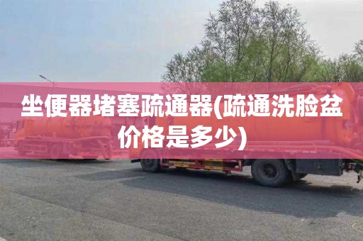 坐便器堵塞疏通器(疏通洗脸盆价格是多少)