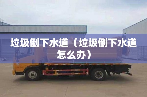 垃圾倒下水道（垃圾倒下水道怎么办）