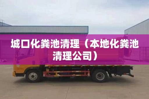 城口化粪池清理（本地化粪池清理公司）