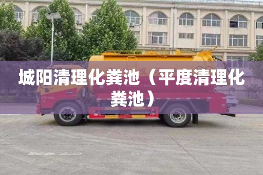 城阳清理化粪池（平度清理化粪池）