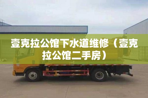 壹克拉公馆下水道维修（壹克拉公馆二手房）
