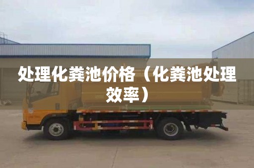 处理化粪池价格（化粪池处理效率）