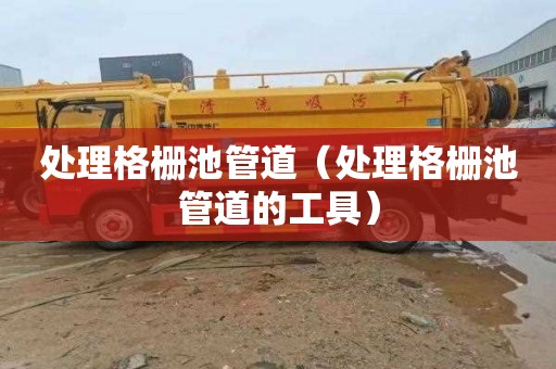 处理格栅池管道（处理格栅池管道的工具）
