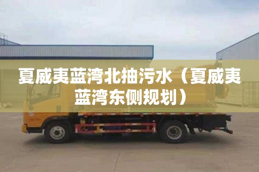 夏威夷蓝湾北抽污水（夏威夷蓝湾东侧规划）