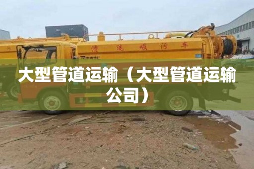 大型管道运输（大型管道运输公司）
