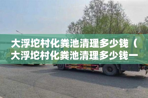大浮坨村化粪池清理多少钱（大浮坨村化粪池清理多少钱一平方）