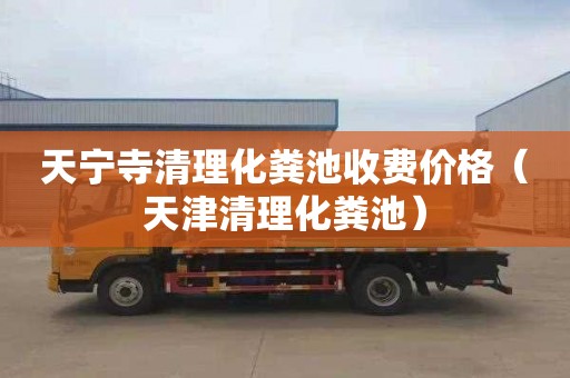 天宁寺清理化粪池收费价格（天津清理化粪池）